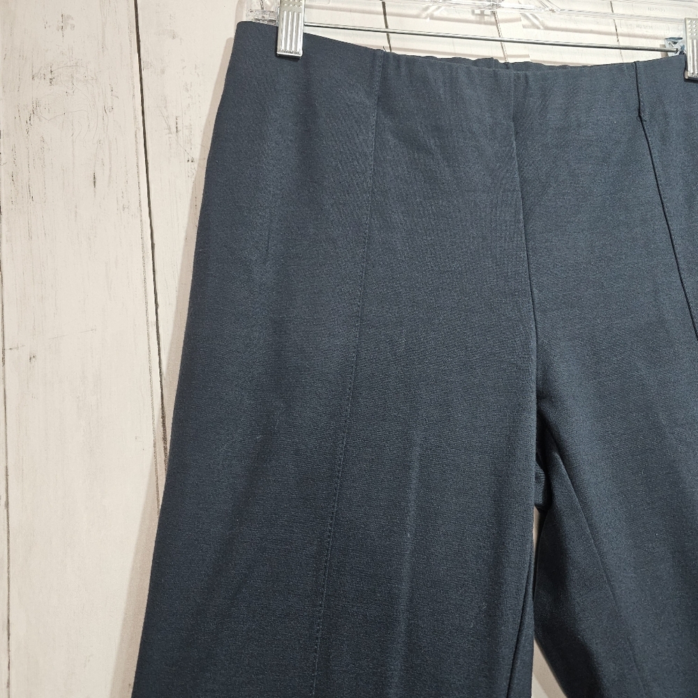 J. Jill Women's Ponte Slim Leg Pull on Pants Dark Blue Size Small Rayon Knit. - Picture 3 of 6